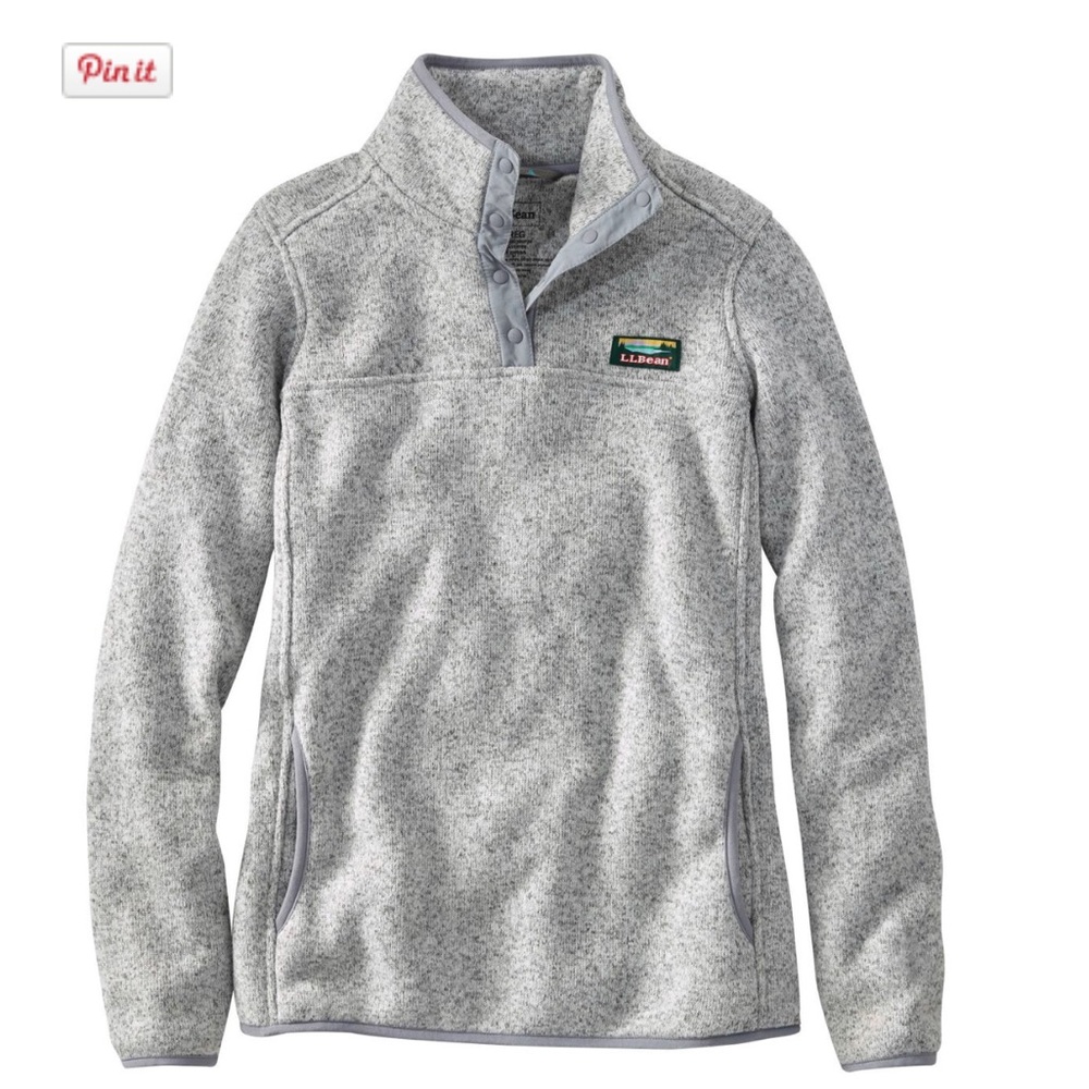 L.L.Bean Sweater Fleece Pullover